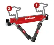 Capra pliabila, Fortum, 4759999, inaltime 61,5-82 cm, 590 kg
