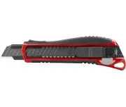 Utility knife 18mm, FORTUM, 4780024, Auto-lock, 14 segmente