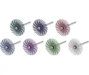 Set discuri radiale, 52pcs, 8803762, ⌀25mm, P80-P2500