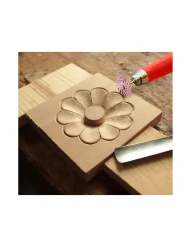 Set discuri radiale, 52pcs, 8803762, ⌀25mm, P80-P2500