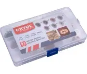 Set discuri radiale, 52pcs, 8803762, ⌀25mm, P80-P2500