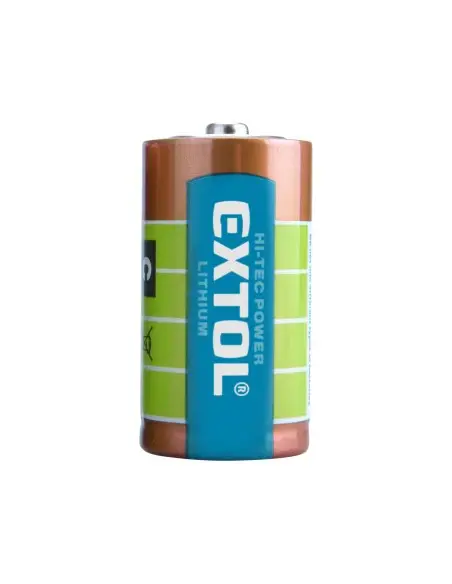 Baterii litiu, 3V, 2 buc, 1600mAh, EXTOL ENERGY, 42030