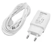 Laser autolivellant verde 1Hx4Vx6D, EXTOL, 8823312, 30m, Li-ion 5200mAh