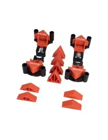 Coltare unghiulare 4 buc, EXTOL PREMIUM, 8815440, 60°-120°, 5-22mm