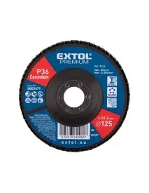 Disc lamelar corindon, O125mm P36, 8803471, 12 200 RPM