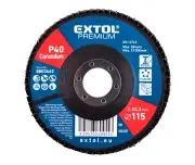Disc corindon, EXTOL PREMIUM, 8803462, O115mm, P40