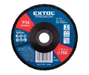 Disc cu lamela corindon, EXTOL PREMIUM, 8803481, O150mm, P36