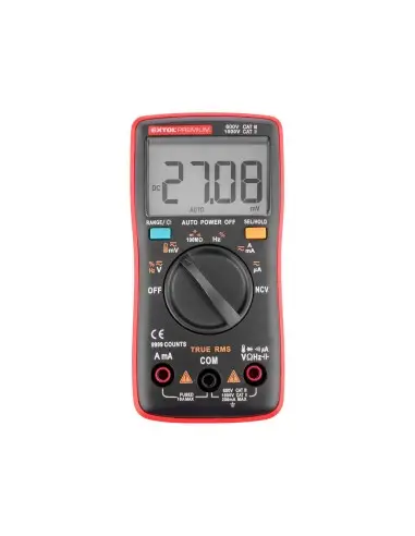 Multimetru automat, EXTOL PREMIUM, 8831254, CAT III 600V, TrueRMS