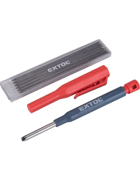 Creion adancime 2,8mm, EXTOL PREMIUM, 8853007, HB, cu etui Creion adancime 2,8mm, EXTOL PREMIUM, 8853007, HB, cu etui