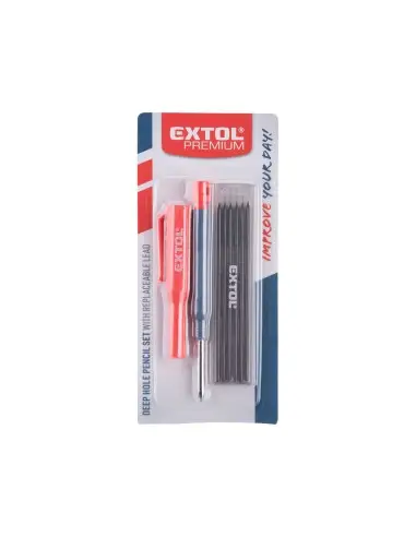 Creion adancime 2,8mm, EXTOL PREMIUM, 8853007, HB, cu etui Creion adancime 2,8mm, EXTOL PREMIUM, 8853007, HB, cu etui