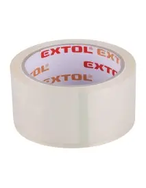 Banda adeziva 48mmx40m,Extol Premium, 8856322, adeziv acrilic, -10° la +60°C