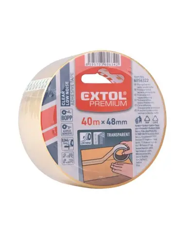Banda adeziva BOPP, 48mmx40m, 8856322, adeziv acrilic, -10° la +60°C