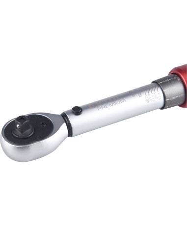 Cheie dinamometrica 1/4", EXTOL PREMIUM, 8825304, CrV, 1-6Nm