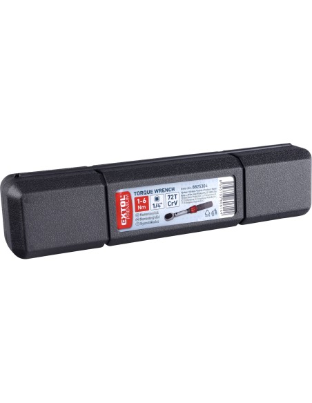 Cheie dinamometrica 1/4", EXTOL PREMIUM, 8825304, CrV, 1-6Nm