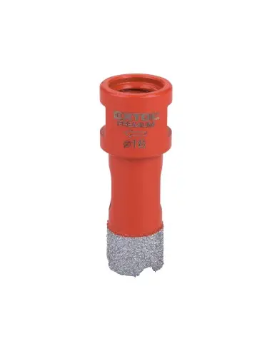 Burghiu gaura diamant 18mm, EXTOL PREMIUM, 8801865, 18mm, filet M14