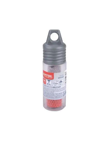 Burghiu gaura diamant 18mm, EXTOL PREMIUM, 8801865, 18mm, filet M14