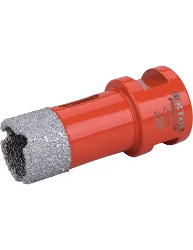 Burghiu gaura diamantata, EXTOL PREMIUM, 8802982, 22mm, filet M14