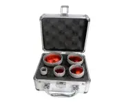 Set 5 piese burghiu diamant, EXTOL PREMIUM, 8802995, filet M14, 20-68mm