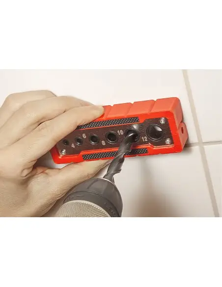 Drillblock, EXTOL PREMIUM, 8801920, 2-12mm, inox-plastic Drillblock, EXTOL PREMIUM, 8801920, 2-12mm, inox-plastic