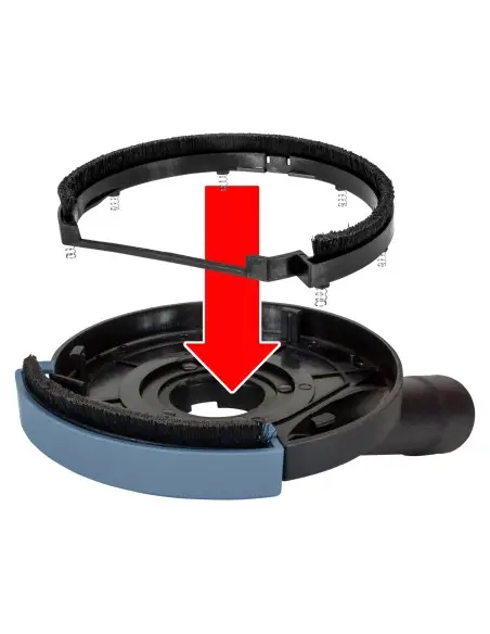 Aparatoare polizor unghiular, EXTOL PREMIUM, 8807020, O125mm cu perie Aparatoare polizor unghiular, EXTOL PREMIUM, 8807020, O125mm cu perie