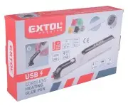Pistol lipici rapid, EXTOL PREMIUM, 8891503, 4V, 2Ah