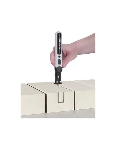 Cordless hot cutting pen, EXTOL PREMIUM, 8891504, 4V Li-ion, 2Ah