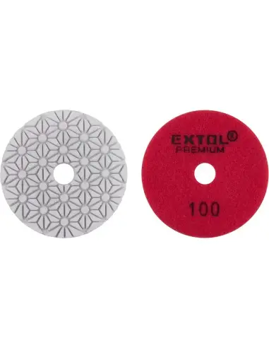 Roata polisare diamant, EXTOL PREMIUM, 8803092, O100mm, P100