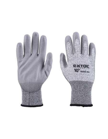 Manusi anti taiere, EXTOL PREMIUM, 8856698, Dimensiune 10", Acoperire PU