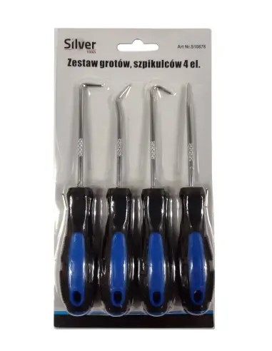 Set Crlige Si Raclete de Precizie – 4 Piese pentru Lucrari Detaliate