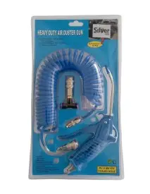 Pistol de suflat aer, SilverTools, furtun 5 m, S10512