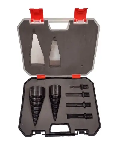 Set burghie conice, SilverTools, 32/42mm + 4 adaptoare, S12043