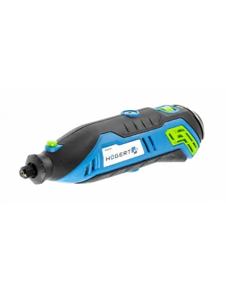Mini polizor cu fir, Hogert, cu acumulator, 130W, 184 buc, HT2E101