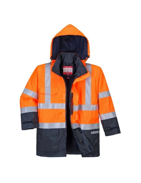 S779- Jacheta de protectie impermeabila Bizflame HiVis Protectie Multipla Portwest - Geaca reflectorizanta S779- Jacheta de protectie impermeabila Bizflame HiVis Protectie Multipla Portwest - Geaca reflectorizanta