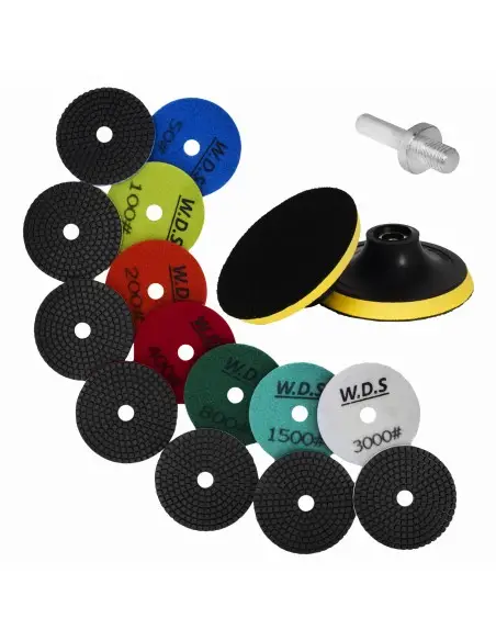 Discuri diamantate, KRAFT&DELE, 7 piese, M12, WDS2212 Discuri diamantate, KRAFT&DELE, 7 piese, M12, WDS2212