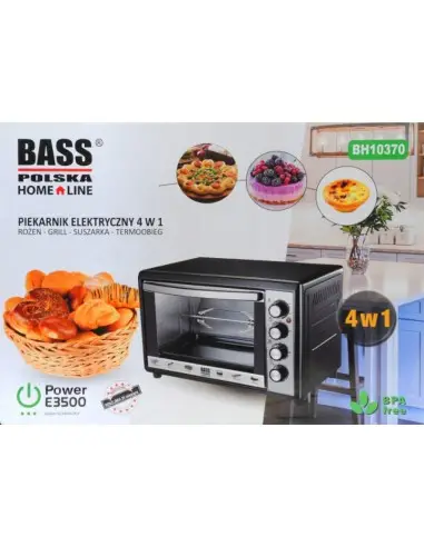 Cuptor electric 4in1 Bass Polska, 2500W – Versatilitate completa