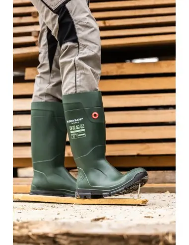 Cizme de protectie, DUNLOP, material...