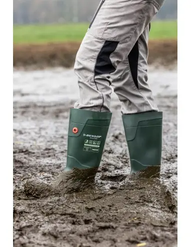 Cizme de protectie, DUNLOP, material...