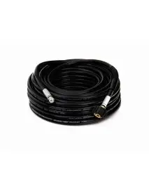 Furtun curatare canalizare 20m, Kraft&Dele,Presiune 5800 PSI, Duza alama, Negru, KD2059
