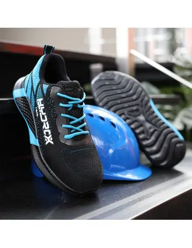 Pantofi de protectie barbati HYDROX S3, cu bombeu si lamela otel, talpa antiderapanta Pantofi de protectie barbati HYDROX S3, cu bombeu si lamela otel, talpa antiderapanta