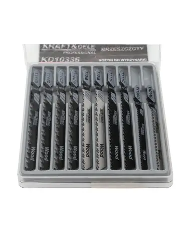 SET DE 10 LAME PENTRU FIERASTRAU DE DECOUPAT, Kraft&Dele, KD10336