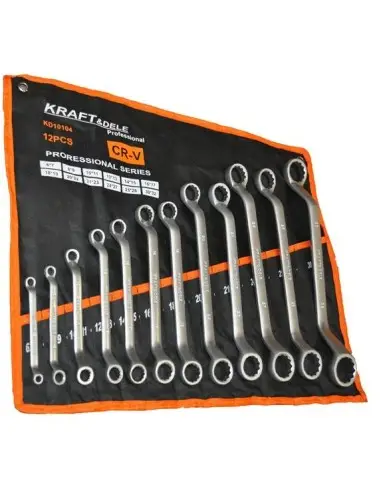 Set Chei Inelare Indoite 12 buc 6-32mm, Kraft&Dele, KD10104