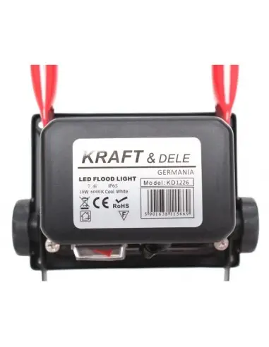 Halogen LED 10W rece Lampa de constructie, Kraft&Dele, KD1226