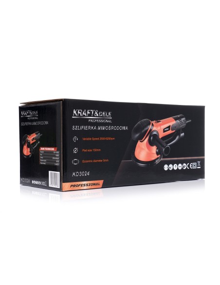 Slefuitor excentric 1500W, Kraft&Dele, KD3024