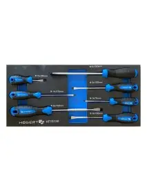 HT7G132- Set 7 surubelnite drepte Hogert Technik - Surubelnite