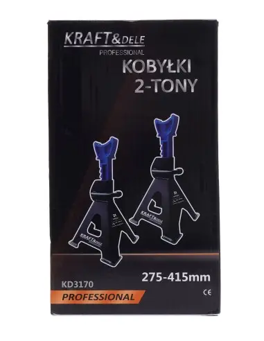 Capre auto 2T 275-415 mm, Kraft&Dele, KD3170