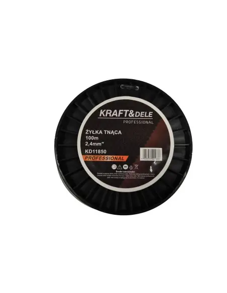 Fir de taiere 100m 2,5mm², Kraft&Dele, KD11850 Fir de taiere 100m 2,5mm², Kraft&Dele, KD11850