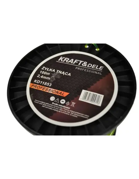 Fir de taiere 100m 2,4mm², Kraft&Dele, KD11853 Fir de taiere 100m 2,4mm², Kraft&Dele, KD11853