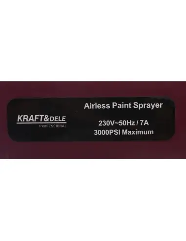 Aparat de vopsit hidrodinamic, Kraft&Dele, KD1747