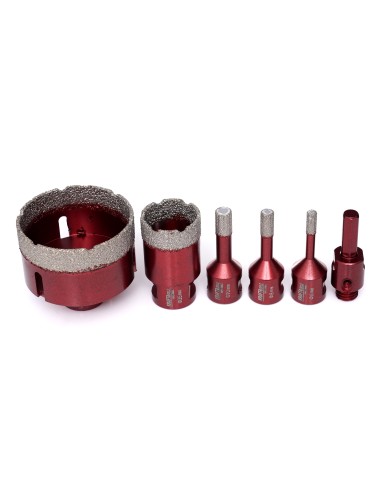 SET DE BURGHIE DIAMANTATE 5 PIESE, Kraft&Dele, KD11219 SET DE BURGHIE DIAMANTATE 5 PIESE, Kraft&Dele, KD11219
