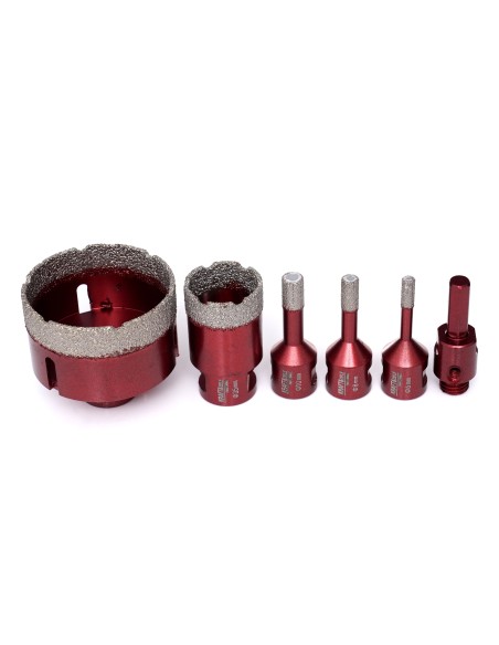 SET DE BURGHIE DIAMANTATE 5 PIESE, Kraft&Dele, KD11219 SET DE BURGHIE DIAMANTATE 5 PIESE, Kraft&Dele, KD11219